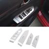 ABS Chrome For MAZDA CX-5 CX5 2nd Door Window Glass Lift Switch Button Decoration Trim Covers Car Interior Accessories 2017