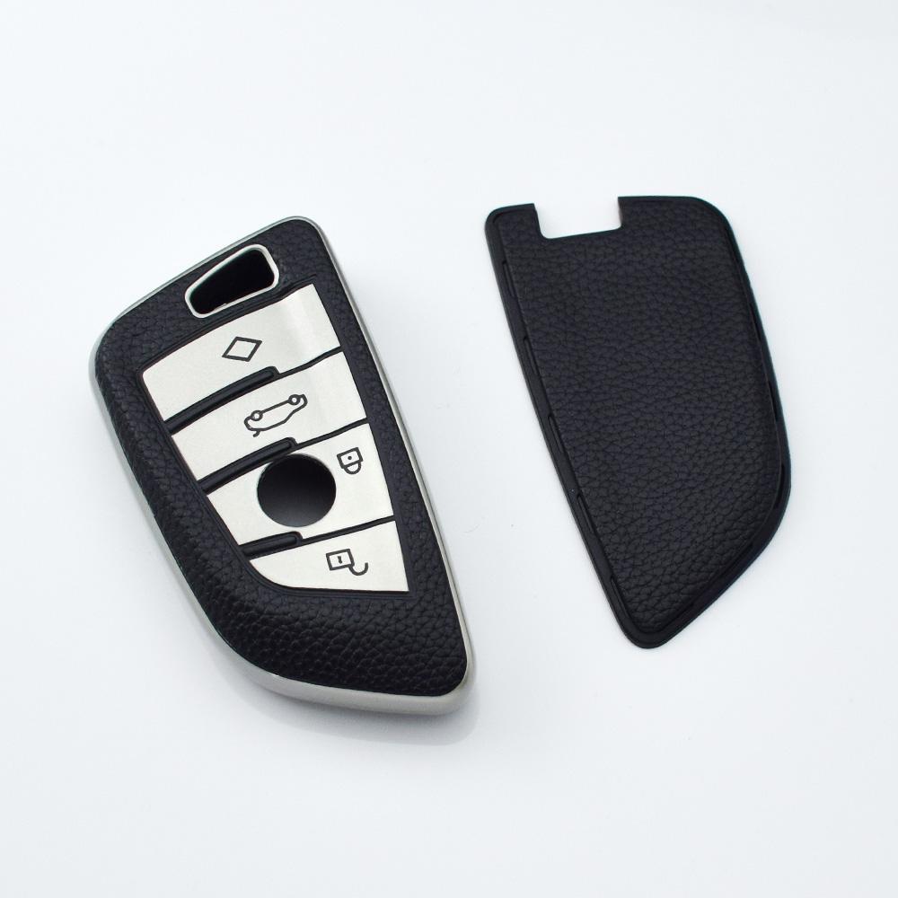 TPU Car Remote Key Case Cover Shell Fob For BMW X1 X3 X5 X6 X7 1 3 5 6 7 Series G20 G30 G11 F15 F16 G01 G02 F48 Keyless