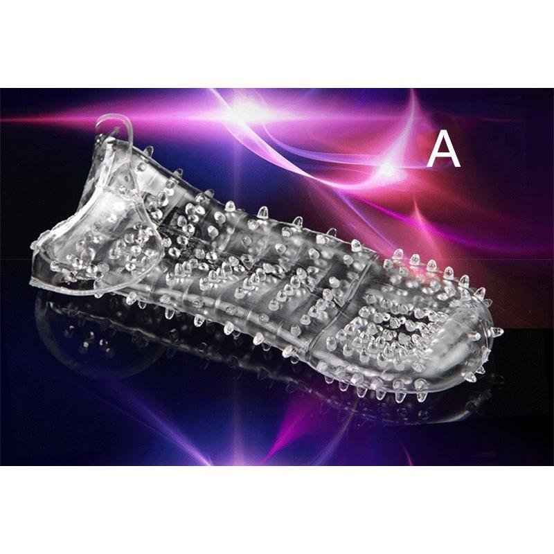 5Pcs Reusable Condoms Male Penis Extension Sleeves Sperm Lock Cock Ring Dildo Cover Adult Sex Toys For Men Delay Ejaculation
