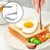Kitchen Utensils for Breakfast 3 Pcs Stainless Steel Egg Rings, Non-stick Fried Moulds, Round/Star/Flower/Heart/Mouse Home Tools Shaped Ring Mold Eggs