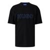 Hugo Mens Embroidered Logo Stitched T-Shirt