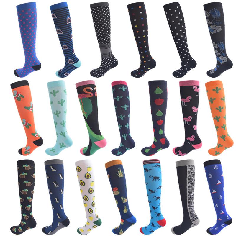 Direct Supply, Leisure Sports Pressure Socks, Men'S And Women'S Outdoor Stockings, Compression Socks, Sports Running Fitness Socks