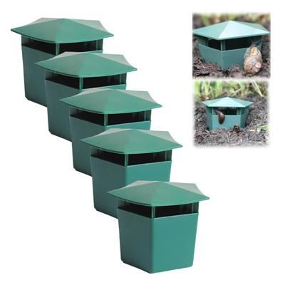 4/8 Pcs Snail Trapper Box Easy-to-Use Garden Farm Protector Slug Snail Traps Environmentally Friendly Slug Catcher for Garden Yard