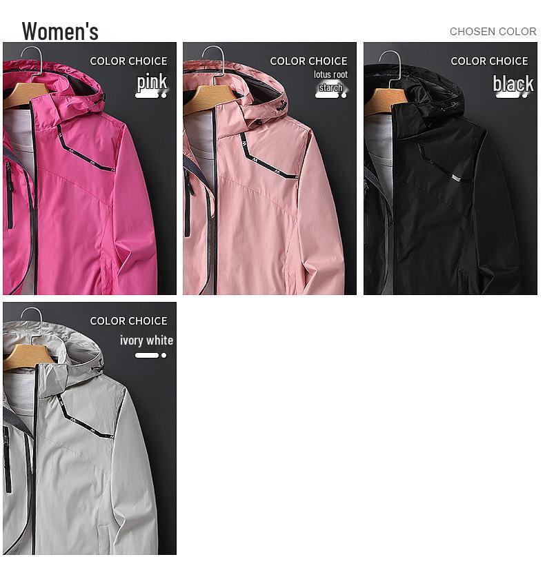 Unisex Windbreaker: Lightweight Summer Jacket for Outdoor Adventures