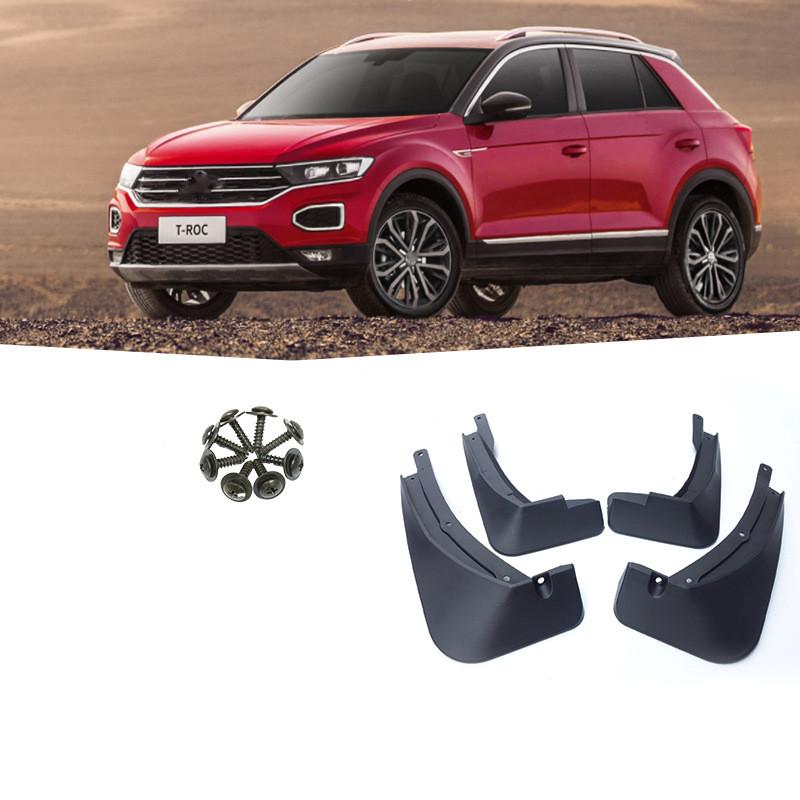 

Передние и задние брызговики для Volkswagen VW T-ROC T Roc TRoc 2017-2022, брызговики, брызговики, шины, крылья