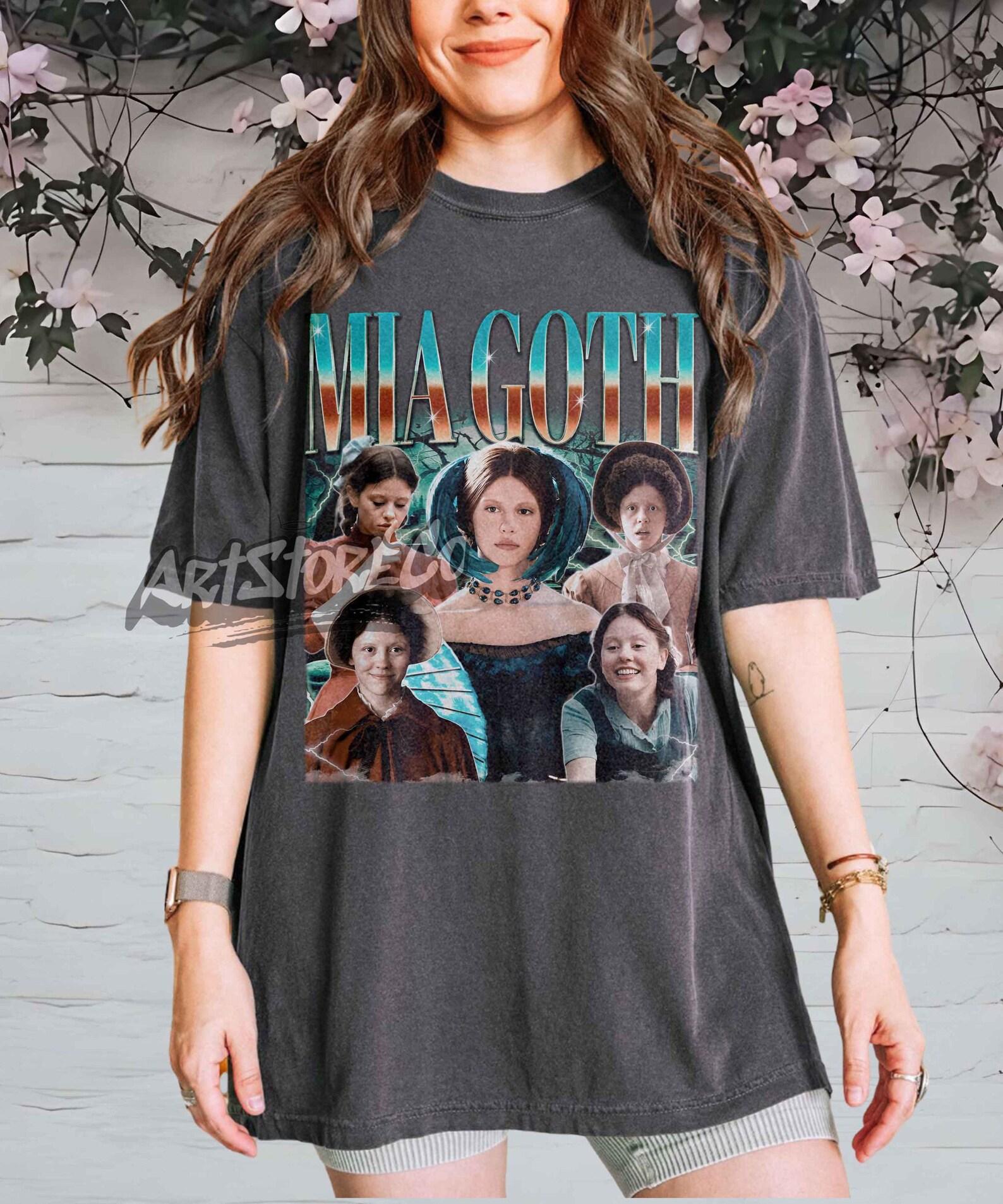Mia Goth Shirt, Vintage Movie Fan Tee L