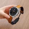 Leather+Silicone Strap for Samsung Galaxy Watch8 44mm 40mm Classic 46mm Magnetic Buckle Wristband for Galaxy Watch Ultra 2025 47mmBelt