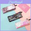 Mermaid Glitter Pencil Case With Dualcolor Sequin For Students And Kids