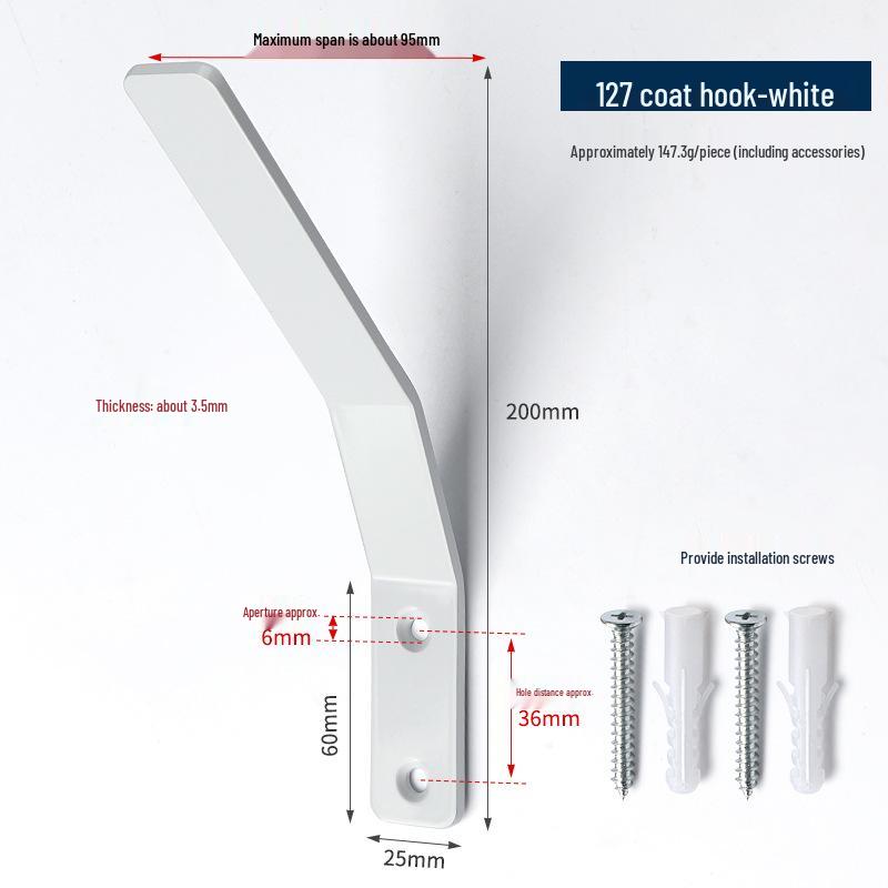 Wall-Mounted Surfboard, Bodyboard & Skateboard Metal Hanger Bracket