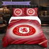 Biancheria da letto a tema Middlesbrough Set 3 pezzi Copripiumino Biancheria da letto decorativa per camera da letto di adolescenti Decorazione per la casa