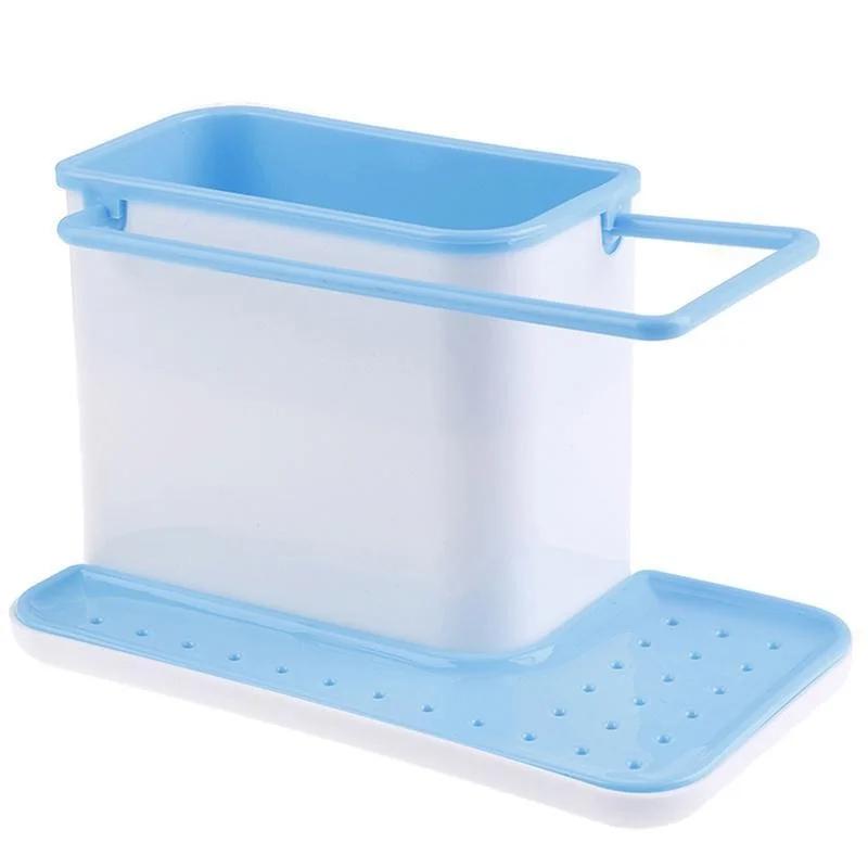 Plastic Drainer Chopstick Spoon Storage Holder Multifunctional Drain Double Layer Cutlery Knife Fork Drain Racks Kitchen Tools