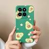Case For Xiaomi 14 Pro Cartoon Soft Smooth Liquid Silicone Full Protection Shockproof Bumper For Xiaomi14 14Pro Back Cover Capa