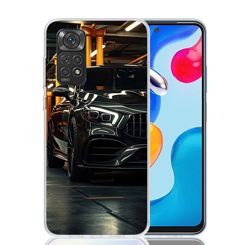 Sport Car C63 E63 S63 G63 Phone Case For Xiaomi Redmi Note 13 14 15 Pro Plus 12S 12 14S 11S 11E 10 10S 11 11T 5G 4G Cover Coque