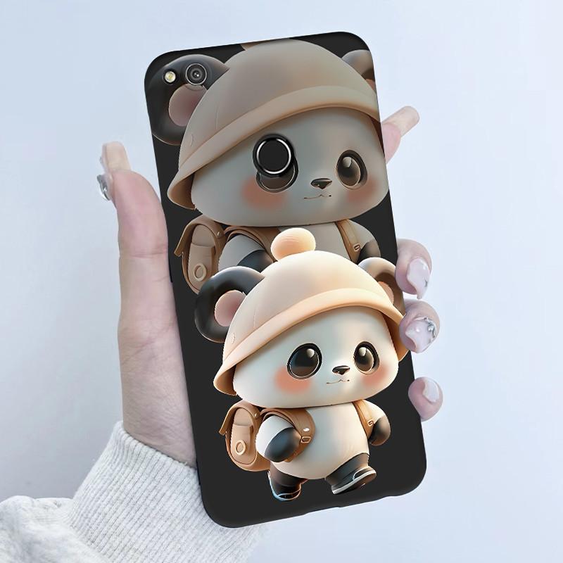 For Huawei P8 Lite 2017 GR3 2017 Case Honor 8 Lite Soft TPU Silicone Cover Cute Cartoon Panda Phone Case PRA-LX1 LX3 Coque Funda