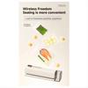 New Vacuum Sealer Digital Display Strong Suction Easy to Use Multi-Purpose Heat Sealer Rechargeable Food Bag Sealer