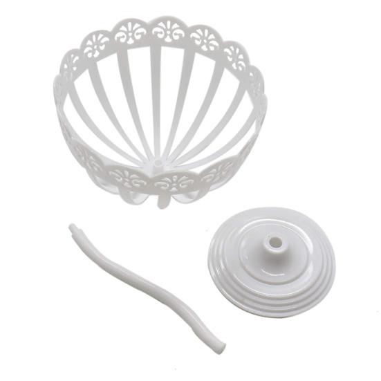 Supporto per Cappelli Design a Cupola Regolabile ABS Cappello Elastico Supporto Espositore per la Casa
