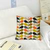 Ästhetische Kunst O-Orla Kiely Blumenstiel Kissenbezug Sofa Wohnzimmer Schlafzimmer Kopfteil Rückenlehne Kissen Quadratisches Kissen Nickerchenzeit