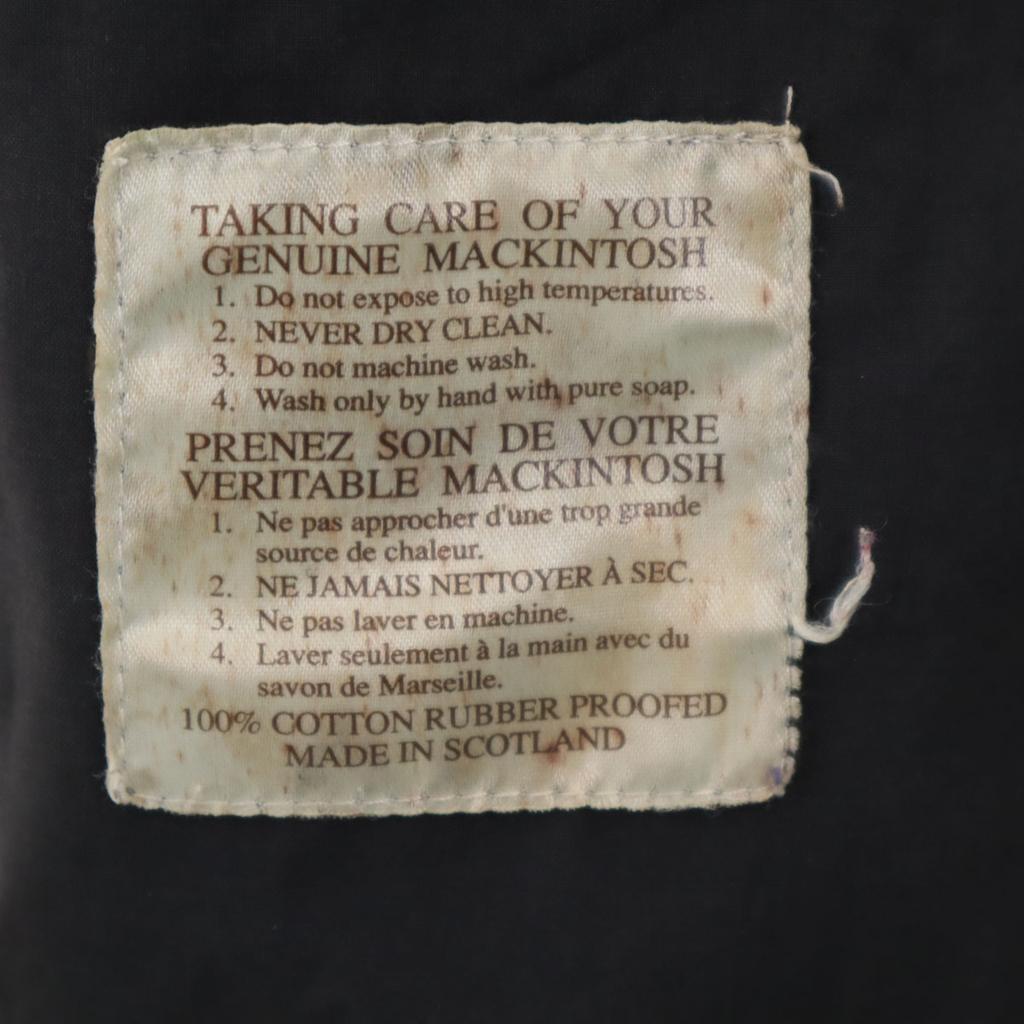 HERMES Made in Scotland Stainless collar coat M Brown Special wing Women Used