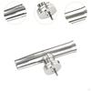 Fishing Rod Holder for Boat with Clamp Yacht Stainless Steel Marine Drain Holes