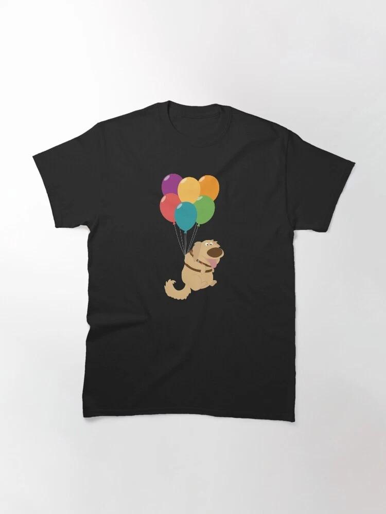 Dug Balloons Up Classic TShirt Unisex Style S