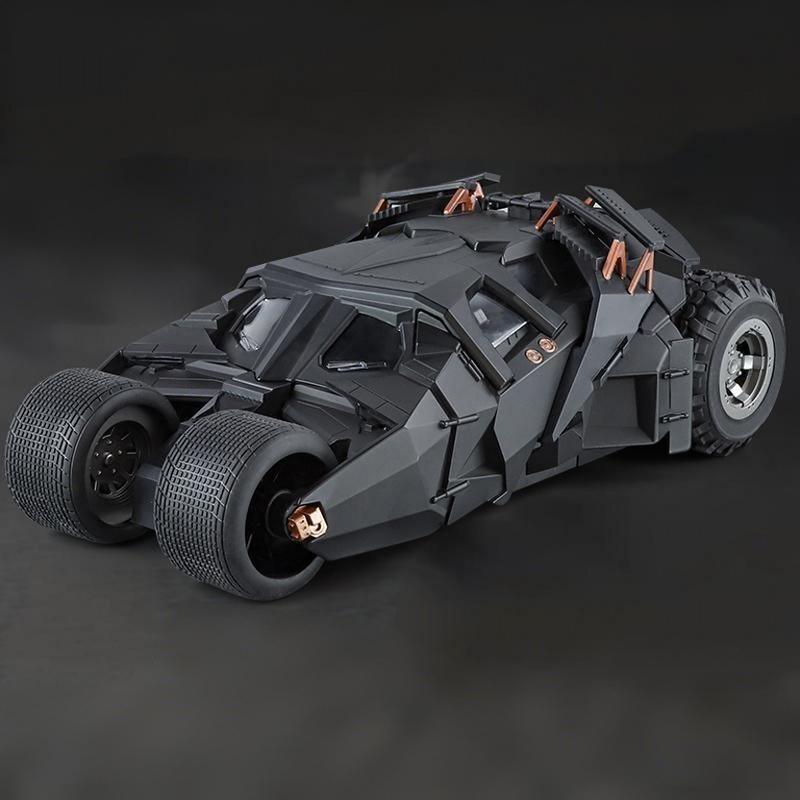 1:18 Sacle Batmobile Toys Car Model Alloy Diecast Metal Model Vehicle High Simulation Home Trendy Ornament Collection Hobby Gift