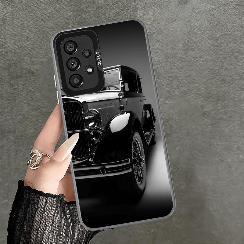 Classic Vintage Retro Car Soft Phone Case for Samsung A17 A16 A15 A14 A13 A57 A56 A55 A54 A53 A37 A36 A35 A34 A33 A26 A25 A24 A2