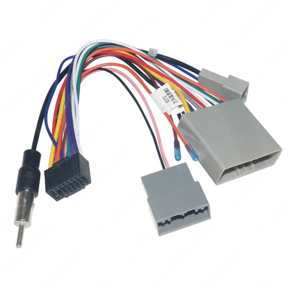 Car Radio Stereo Wiring Harness Connector Adapter 16 Pin for Honda CRV for BRV for HRV Power Cable Terminal Connector