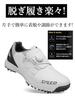 [mxcgzl] Golf Shoes with Spikes, Dial-Style, Thick Sole, Lightweight, Laceless, Comfortable, Soft, Stylish, Non-Slip, Wide Fit, Plus Sizes, Profession