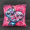 Față de pernă drăguță Disney Lilo&Stitch Personaj Anime Desen Animat Înger Pernă Canapea Decorațiune Casă Dormitor Kawaii Cadouri de Ziua de NaștereA,(13)