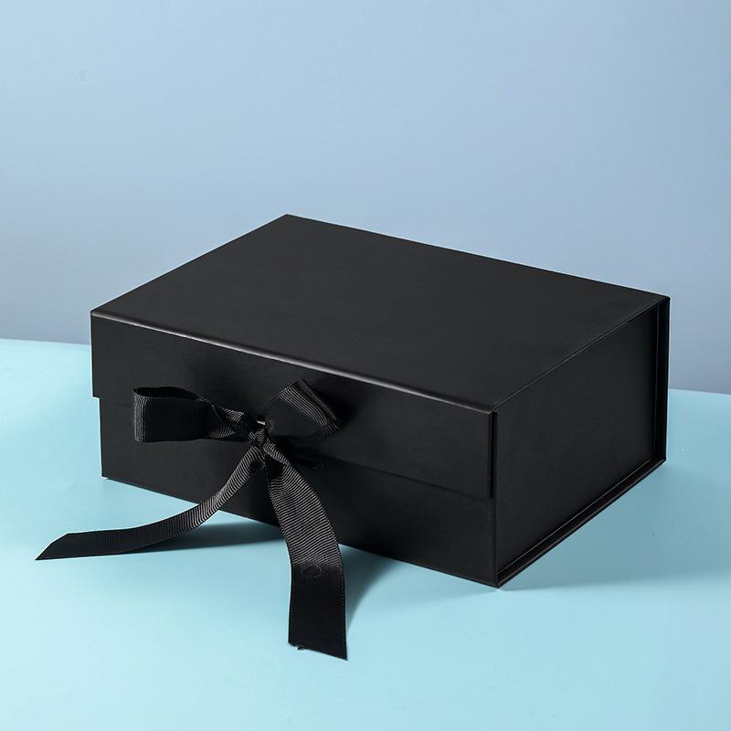 Exquisite Bowknot Flip-top Jewelry Gift Box for Souvenirs and Accessories