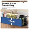 Space-saving Bedside Storage Basket No Drilling Bed Bedside Shelf Holder  College Dorm Room