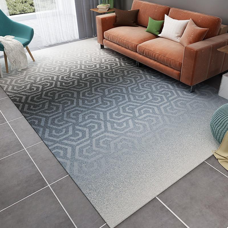 Simple Style Carpet Living Room Decoration Home Ins Bedroom Carpets Short Velvet Non-slip Washable Floor Mats Large Area Rug