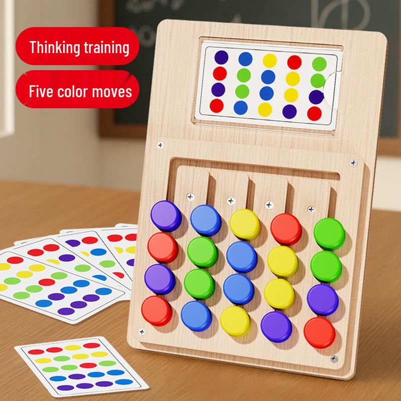 Multicolor Animal Memory Chess: Early Childhood Logic Training Game