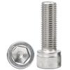 316 Stainless Steel Knurled Bolt Hex Socket Cap Screw M3-M10