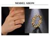 Cazador Trendige Kleeblattringe für Damen Edelstahl Minimalistische Ringe Schmuck Jubiläum Hochzeit Muttergeschenk 2026