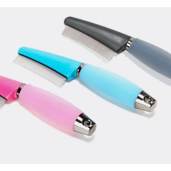 Dingdong Pet Pet Silicone Eye Button and Charm Comb 5 X 9 X 12 X 10 Cm, Blue, 1 Piece, Korean Pet Shampoo