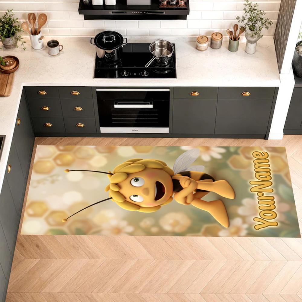 Biene Maja Customize Your Name Kitchen Rug Runner Rug Laundry Mat Hallway Entryway The Best Gift Choice