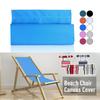 Huse pentru scaune din pânză pentru scaune de plajă rezistente la apă ( Fără Scaun ) Husă de înlocuire pentru șezlonguri pliante pentru accesorii pentru curte
