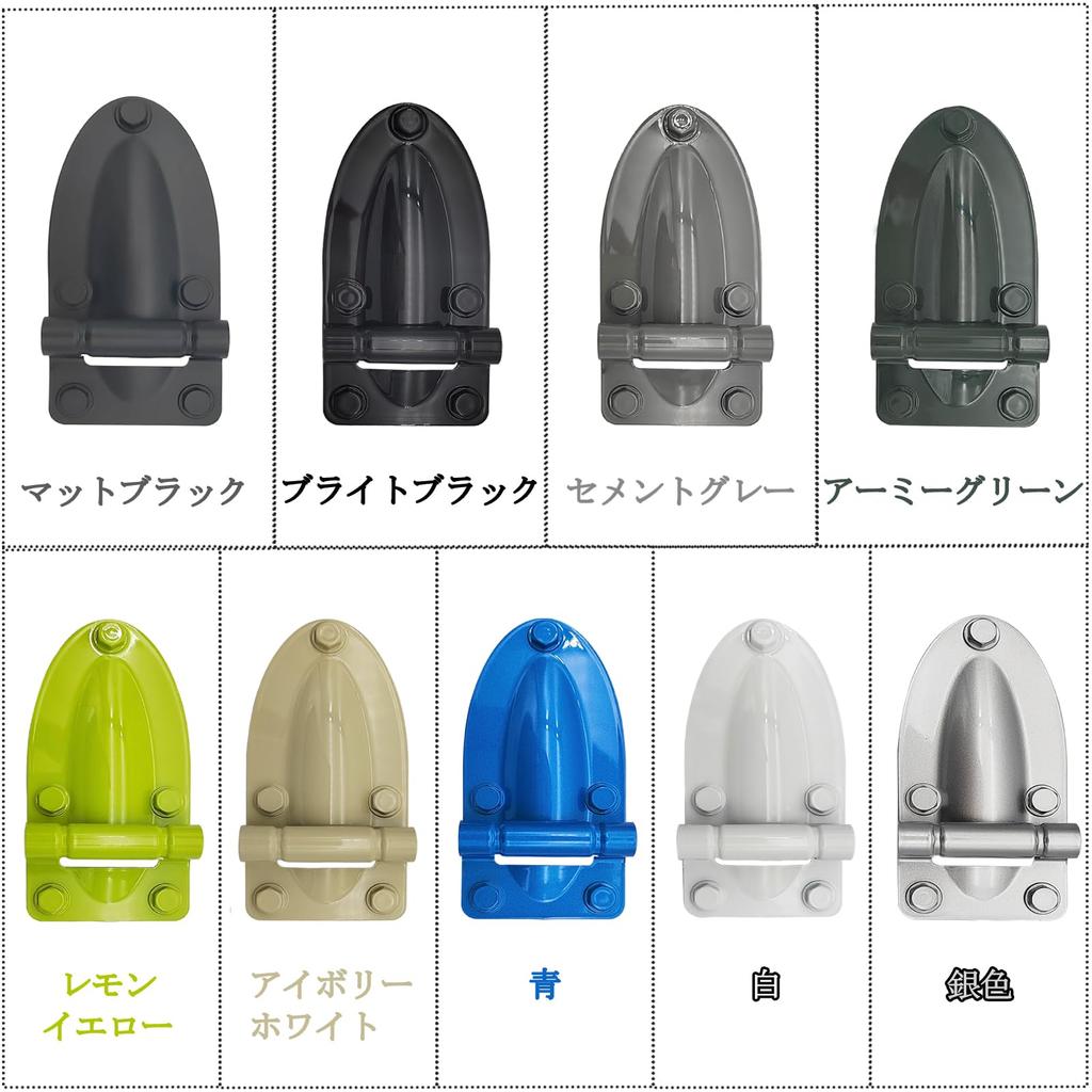 HOLACAR Jimny Dummy Hinge Door Hinge Outer Hinge Covers for Jimny Car Door Hinge Covers for Hood Side Easy to Compatible with Jimny Sierra Set Covers,