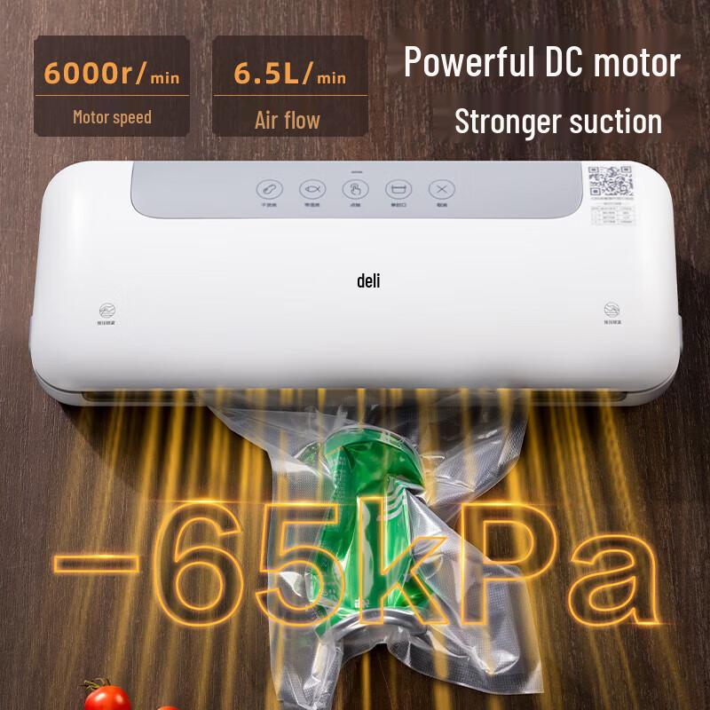 Deli Vacuum Sealer CN plug (adapter included)