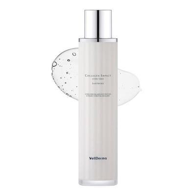 Saphir-Kollagen-Impact-Hydro-Toner 100 ml, aufhellend, feuchtigkeitsspendend, koreanische Kosmetik, Kbeauty, Probe