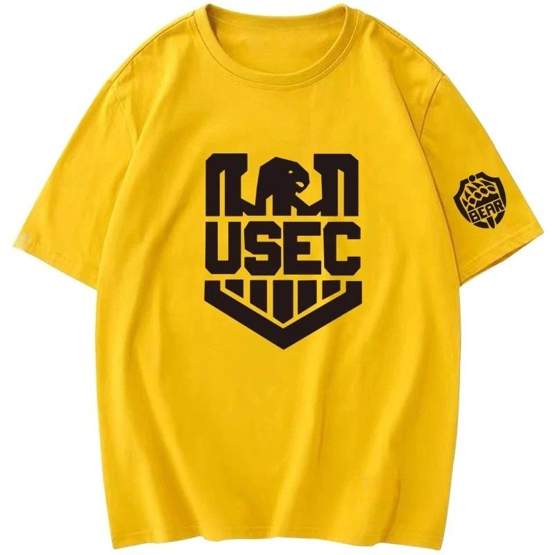 2026 Escape From Tarkov Bold Graphic T-Shirt Unisex Eye-Catching Pattern Cotton Crew Neck Trendy Gaming Streetwear Statement Casual