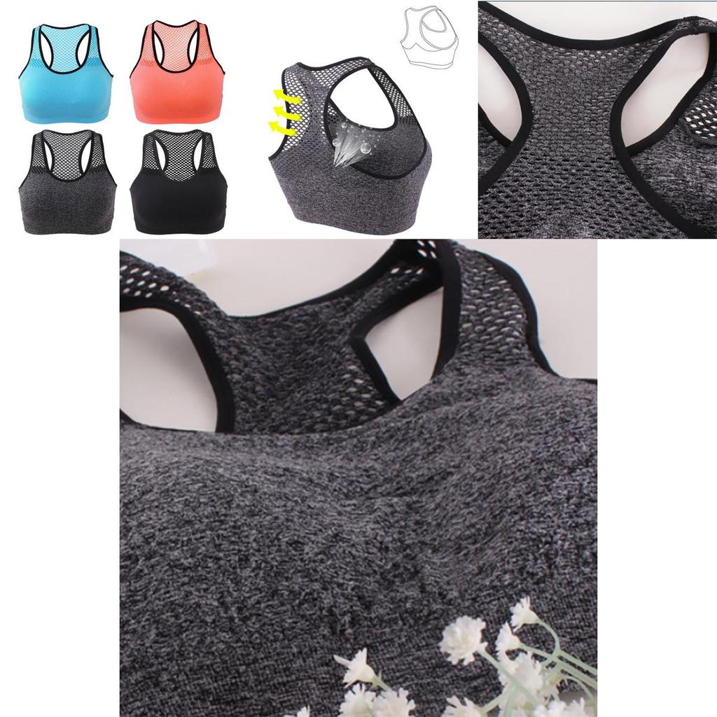 Sutiã Esportivo Feminino Ultraleve Tops Cropped Para Atividades de Fitness de Alto Impacto