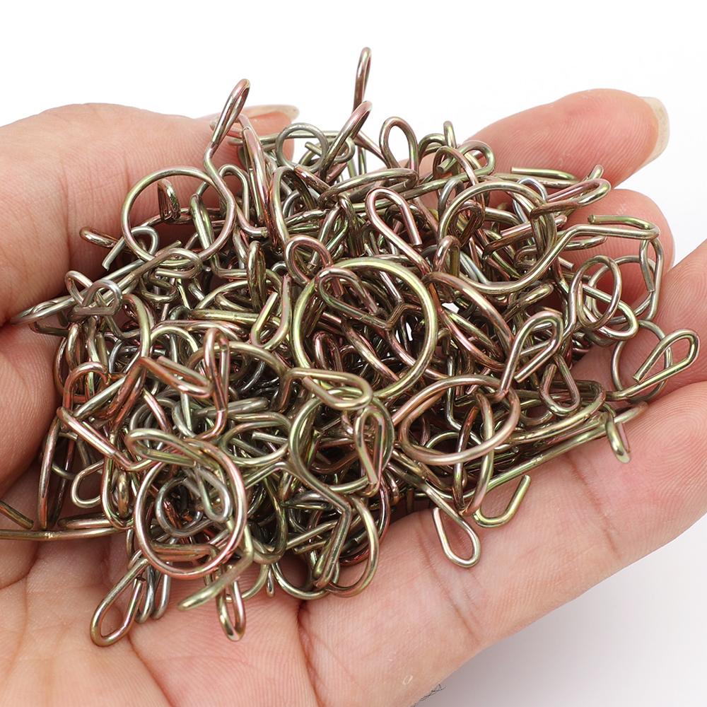 10Pcs 5/6/7/8/9/10/11/12/13/14mm Stainless Steel Spring Hoop Hose Clamp Adjustable Oil Hose Water Pipe Fixed Clip Home Hardware