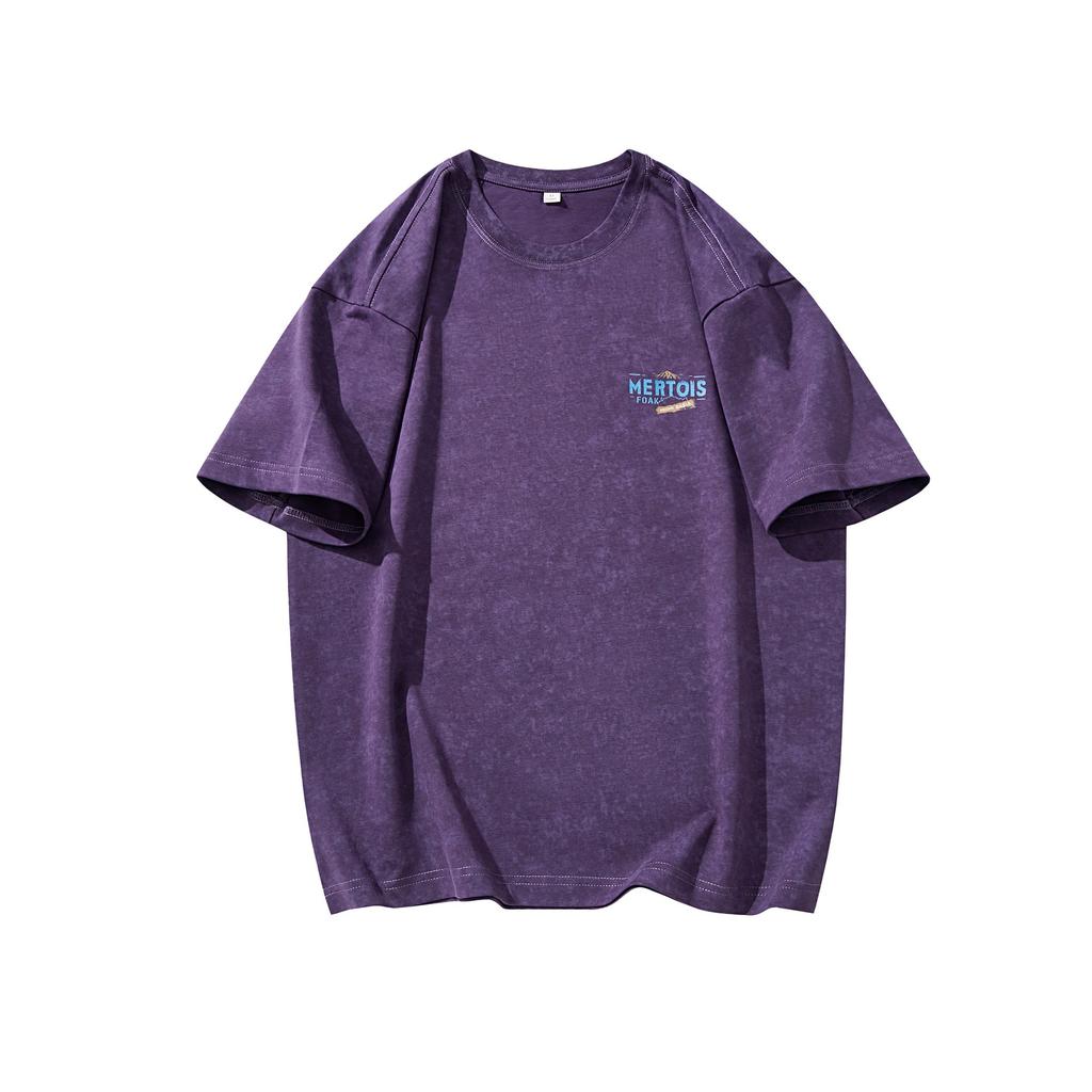 New American Pure Cotton Short-sleeved T-shirt for Men In Summer