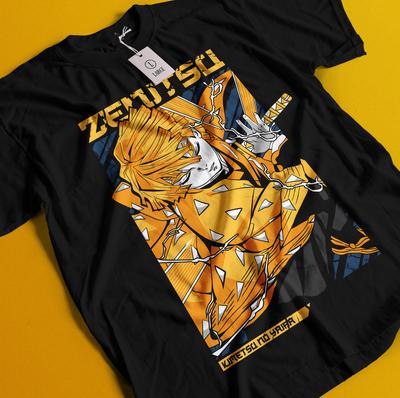 Camiseta de Demon Slayer Camiseta de Zenitsu Camiseta de Tanjiro Camiseta de Muzan Camiseta de Doma Camiseta de Inosuke Camiseta de Nezuko