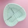Love Heart Shape Basket Desktop Sweet Color Basket Photo Props For Home Storage Decoration Basket Nordic Storage Fruit Basket