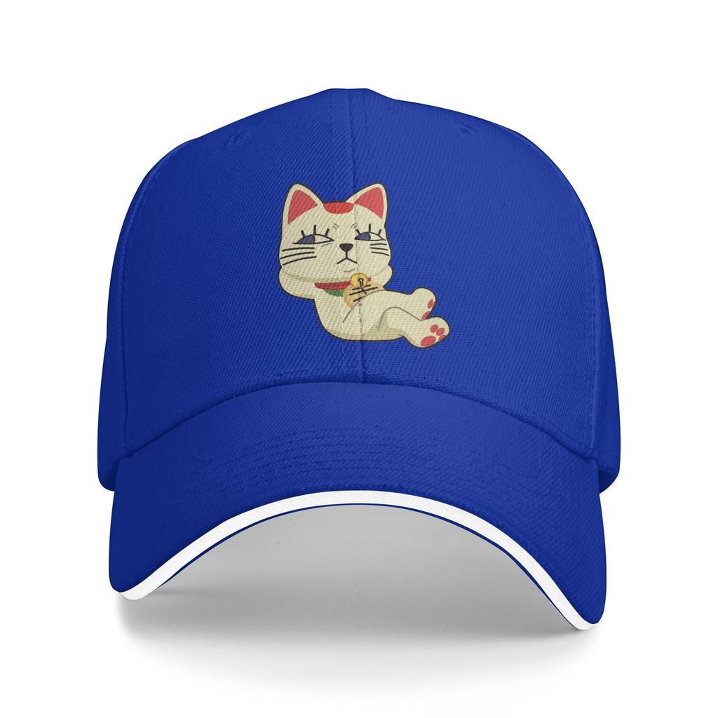 Turbo Granny Cat Figurine Dandadan Lazy and Judgmental Expression Baseball Cap  UnisexTeens Hats Summer Tennis Skate Cap