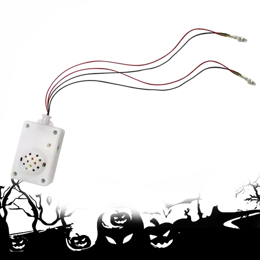 Sound Sensor Halloween Scream Speaker Horror Screaming Tricky Voice-activated Props Scary Sound Sensor For Party Decoration