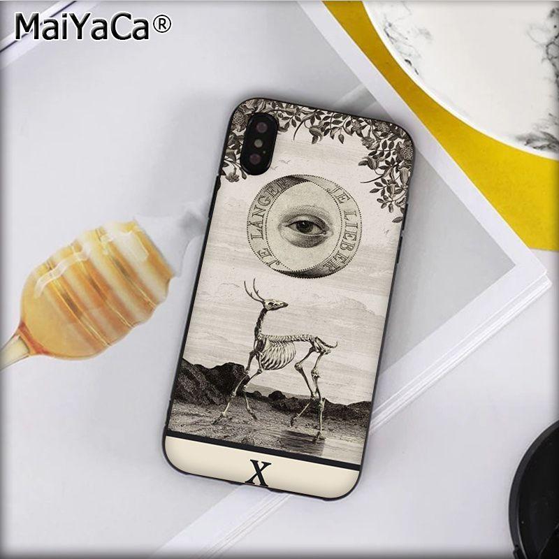 MaiYaCa Le Tarot Egyptien de Dusserre Art Customer, высококачественный чехол для телефона для iphone 12 11pro max 8 7 66S Plus X XS MAX 5 SE XR iphone 6 6s